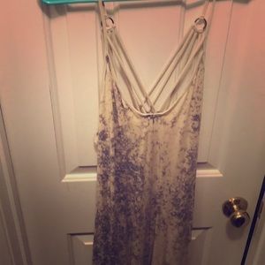 American Eagle Strappy Acid wash dress